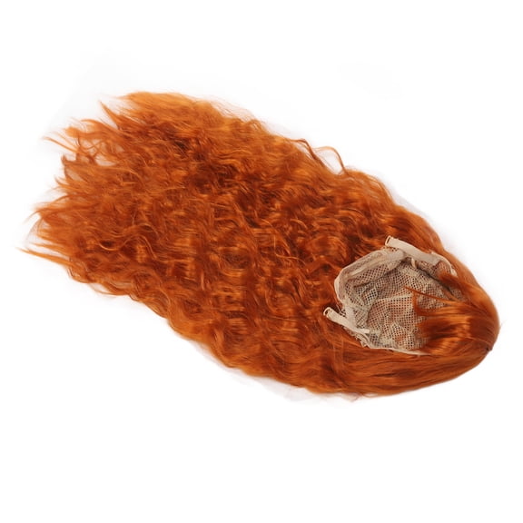 Mujeres Peluca de Cabello Rizado, Peluca de Mujeres bien Revestimiento Transpirable Ondulado Para Niñas para Halloween