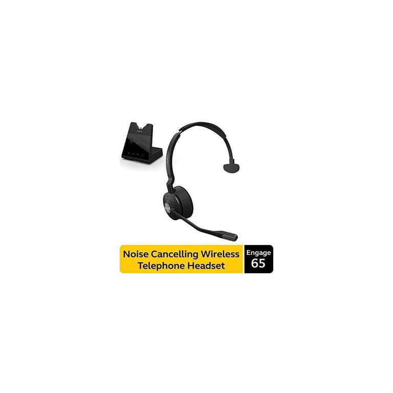 Jabra Engage 65 Mono Wireless Headset with Enhanced Earpiece