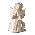 thumbnail image 2 of Estatua de ángel rezando, adorno de figura de resina de ángel, figura de ángel de resina, escultura de ángel, para decoración de patio, porche, césped Estilo A, 2 of 8