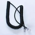 thumbnail image 4 of VONKY Replacement for ICOM HM-98 HM-133 HM-133V Car Radio RJ45 Speaker Mic Cable Microphone Line, 4 of 5
