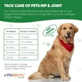 thumbnail image 3 of Vitamatic Turmeric for Dogs – 120 Chewable Tablets –  Curcumin, Collagen & Black Pepper – Hip & Joint Support for Dogs, 3 of 9