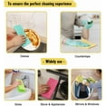 thumbnail image 4 of SHBOTO Swedish Dishcloths for Kitchen | 10 Pack Absorbent Cellulose Sponge Cloths Washable | Non-Scratch Reusable Paper Towels Quick Drying Cleaning Rag, 4 of 11