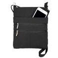 thumbnail image 1 of Bolso Cruzado Roma Leathers RM011 Cuero Genuino Correa Ajustable, 1 of 5