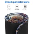 thumbnail image 7 of Red Waves&nbsp;mousepad Gamingwaterproofnon Slip&nbsp;for Office Home Work GamingmousepadRubber Base Mousepad with Stitched Edges 31.5x11.8inches, 7 of 7