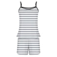thumbnail image 2 of cfhntfmh Pajama Sets for Women Fashion Printed Spaghetti Strap Scoop Neck Sleeveless Tank Tops Comfy Shorts Sleepwear Sets, 2 of 3