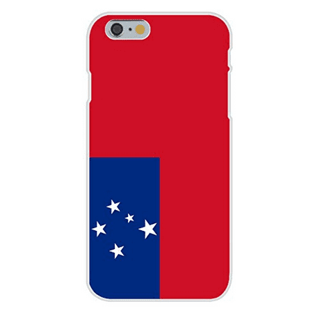 Iphone 6 Case Samoan Tattoo Apple iPhone 6+ (Plus) Custom Case White Plastic Snap On - Samoa - World Country National Flags ()