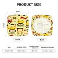 thumbnail image 6 of Uemuo Funny Construction Vehicles Pattern Waterproof Square Couch Cushion Covers, Magic Sofa Covers Washable, Stretch Sofa Seat Cushion Slipcovers, 6 of 9