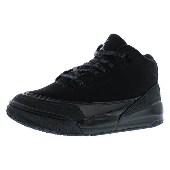 Nike Jordan 3 Retro PS Boys Shoes Size 1, Color: Black/Dark Charcoal/White