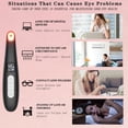 thumbnail image 3 of Eye Lift Wand Vowleike, pantalla LCD 3 en 1, vibratoria, de 37 °C a 45 °C, negra, 3 of 7