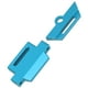 thumbnail image 3 of BOROCO Yunxwd Placa De Batería De Coche RC, Soporte De Batería De Aleación De Aluminio con Correa para Chasis Traxxas 1/10 Slash 2WD 5822 5822A(Azul), 3 of 5