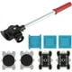 thumbnail image 2 of Juego de herramientas para mover elevadores de muebles Elevador de muebles resistente con 4 poleas Muebles grandes Kit de movimiento fácil y seguro para sofás Refrigeradores Alfombras, 2 of 5