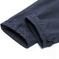 thumbnail image 3 of SWSMCLT Men Cotton Pants Comfy Casual Cargo Pants 100% Mid Rise Soft Work Utility Pants Dark Blue 40, 3 of 5