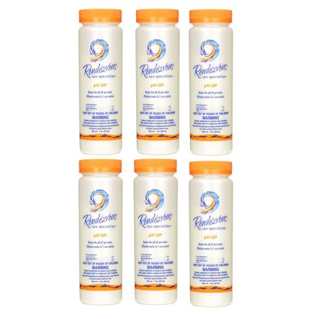 Spa Down Ph Reducer - Rendezvous Spa Specialties pH Down Swimming Pool Testing Water Balancer (6 Pack)