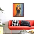 thumbnail image 4 of Rateoe Colorful Painted Duck Pattern Decorative Picture – Unique Modern Wall Art, Ready-to-Hang Canvas Print for Home (Vertical), 4 of 6