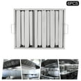 thumbnail image 3 of 6-Pack 430 Stainless Steel Hood Filter for Range Hoods – Durable, Grease-Resistant, Fire-Safe, Easy-Clean, Commercial-Grade Kitchen Exhaust Filter, 3 of 13