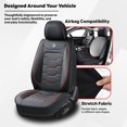 thumbnail image 6 of 2016 Honda FIT Single Car Seat Cover Universal Fit Auto Vehicle Seat Protector for Front Rear Left Right Seat, 6 of 10