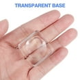 thumbnail image 3 of Crystal Ball Stand Clear Educational Ball Model Holder Glass Ball Base Stand with Camber Concave for Display, 3 of 8