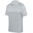 thumbnail image 1 of Shadow Tonal Heather Polo 3Xl Silver, 1 of 1