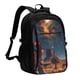 thumbnail image 1 of Easygdp Cowboy Boots Under Starry Sky Mochila para Laptop de Viaje con Puerto USB, Mochila para Laptop con Puerto de Carga USB para Mujeres y Hombres, 1 of 7