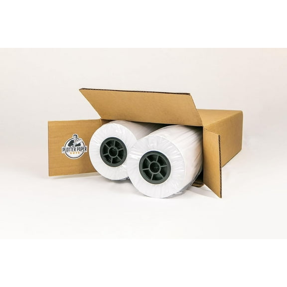 20lb Xerographic Bond Paper, 36" x 500', 3" core, 2 rolls per box