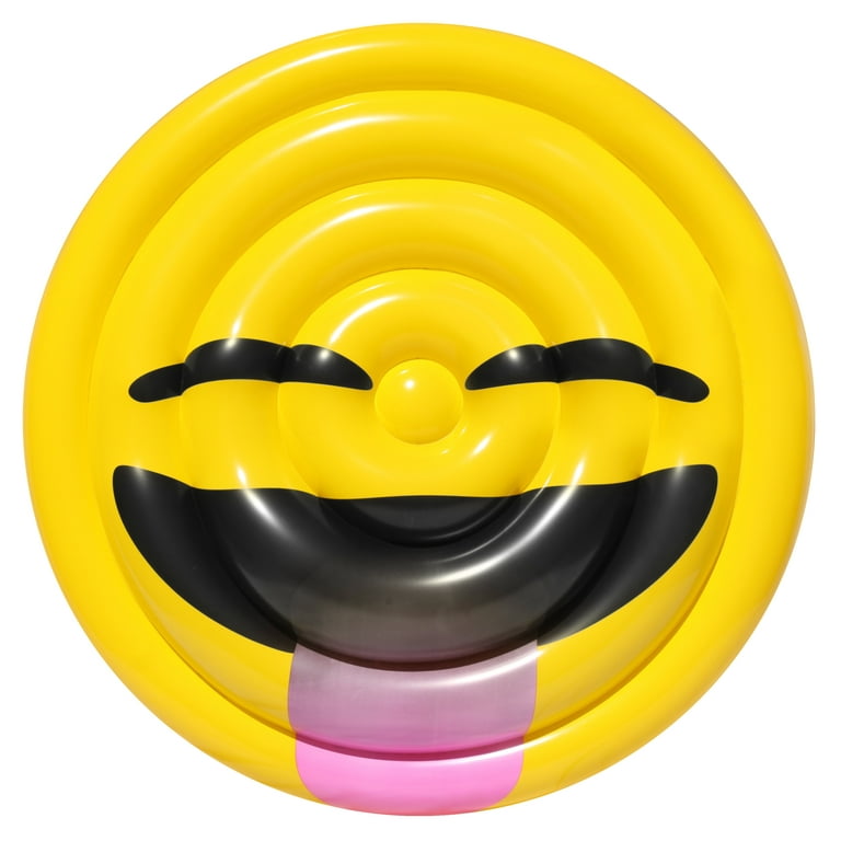 EMOJI TONGUE OUT Pool Lounge Walmart