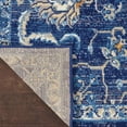 thumbnail image 6 of Nourison Grafix Persian Bordered Navy Area Rug, 6 of 8