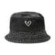thumbnail image 1 of Sombrero de sol para niños, sombrero de playa con dibujos animados para niñas y niños, protección solar, ala ancha con cuello negro, 1 of 9