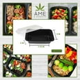 thumbnail image 2 of AME D'ESSENCE (50 PC-SET) 24 oz Meal Prep Lunch Containers with Lids Disposable Food Storage Containers Bento Boxes 1 Comp BPA Free Freezer Dishwasher Safe Microwavable Plastic Containers M-Duty, 2 of 6