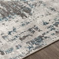 thumbnail image 2 of Couture CTU-2310 6'7" x 9'6" Rug Ivory/Medium Gray/Camel/Charcoal/Aqua/Teal, 2 of 4