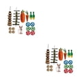 thumbnail image 2 of Methold Para espacios pequeños, juego de juguetes masticables duraderos y elegantes para Rabbit Guinea, paquete de juguetes de bajo Juego de 16 piezas A 2Conjunto, 2 of 6