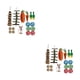 thumbnail image 4 of Greeniant Para espacios pequeños, juego de juguetes para masticar duraderos y elegantes para conejo, juguetes para masticar animales de Guinea, Juego de 16 piezas A 2piezas, 4 of 6