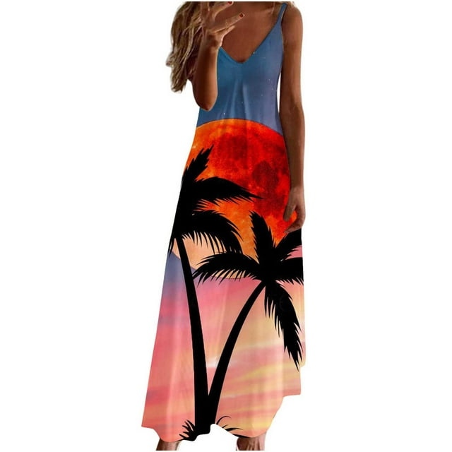 Birdeem Fashionable Womens Spring/Summer Suspender Backless Printed Dress