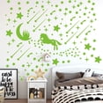 thumbnail image 1 of Pegatinas de pared Jadeshay luminosas de dibujos animados que Brillan en la oscuridad, 1 of 12