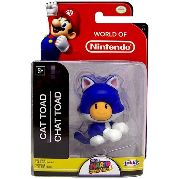 Cat Toad Super Mario 2 5 Quot Action Figure Walmart Com Walmart Com