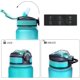 thumbnail image 3 of 26-27 Water Bottle With Time Marker 1l Leakproof With Straw And Filter Tritan Bpa Free, 3 of 5