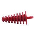 thumbnail image 3 of 3X Muffler Pipe Exhaust Wash Plug for Motorcycle Dirt Bike ATV Quad 2 4 Stroke, Red, 3 of 7