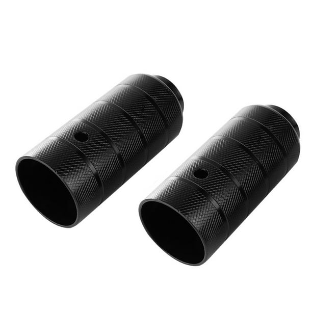1 Par De Clavijas Del Eje De Bicicleta, Clavijas De Aluminio De Aluminio Antideslizante, Soportes De Pedales De Pie, Accesorio De Acrobacias De Ciclo BMX