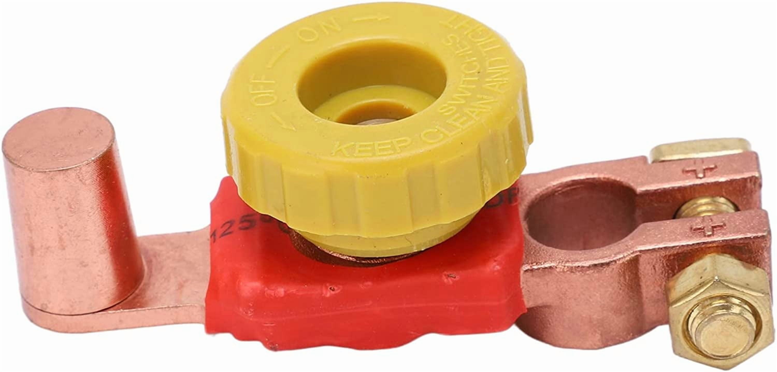 Battery Disconnect Switch Positive Battery Cut Off Switch Battery Master Switch Isolator for 6V 12V 24V Car RV ATV