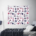 thumbnail image 4 of Junzan Sailing Marine Travel Tapestry Wall Tapestry Home Decor For Room 60x51 Inches, 4 of 9