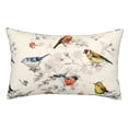 thumbnail image 1 of Balery Little Birds Funda de Cojín Estampada, Regalos para Mujeres, Regalos de Amor para Ella, Regalos para Novia o Esposa, Funda de Almohada-16"x24", 1 of 6