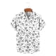 thumbnail image 3 of TaTaai Men's Valentine's Day Print Shirt, Short Sleeve Button Down Casual Blouse, Romantic Gift Top Gift, 3 of 5