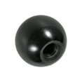 thumbnail image 4 of Uxcell M8 Female Thread 25mm Dia Plastic Machine Handle Ball Knob Black 10 Pack, 4 of 4