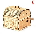 thumbnail image 2 of 3D Wooden Classical Music Box Puzzle Children Early Educational Wooden Toys, 2 of 5