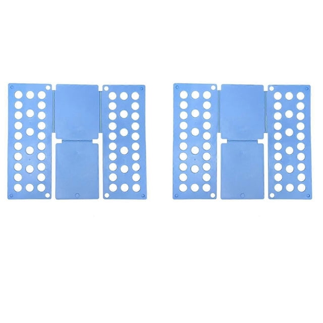 Shirt Folding Board, Space Saving Clothes Folder,Shirt Folding Auxiliary Board Clothes 2pcs