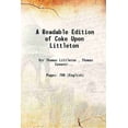 thumbnail image 1 of Une Édition Lisible de Coca sur Littleton 1830 [Couverture Rigide], 1 of 1