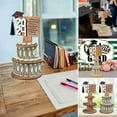 thumbnail image 4 of BNNG 2024 Graduation Gift Money Holder, Unique Greeting Cards Cash Holder Cash Gift, Double-Layer Money Cake with 25 Holes for Cash Congrats Graduation Party Supplies, 4 of 9