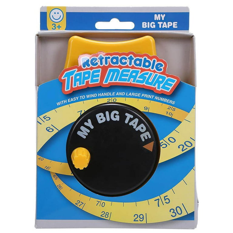 Homoyoyo Kids Measuring Tape Retractable Tape Measure, Wind Up Tape  Measure, Easy Wind- Up Tape Measure- Easy to Read Body Measuring Tape