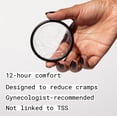 thumbnail image 3 of Flex Period Discs, One-Time-Use Menstrual Discs, Body-Safe & Non-Toxic, 12-Hour Wear, 24 Count, 3 of 6