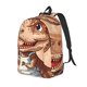 thumbnail image 1 of Balery Dinosaur Baking Delight Mochila Clásica Impresa Básica para Viaje, Mochila Escolar Resistente al Agua, Mochila de Lona con Correas Ajustables-Small, 1 of 5