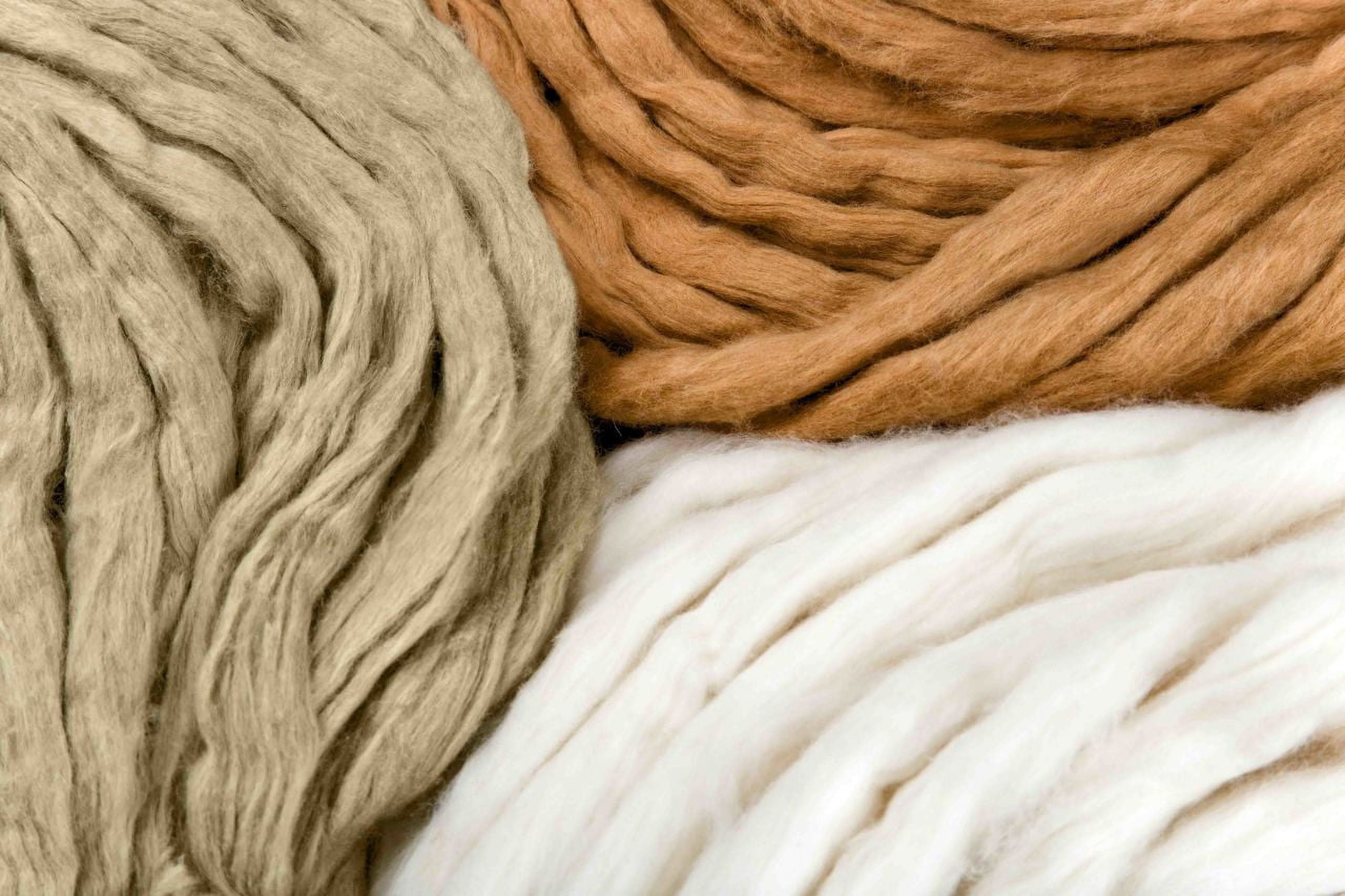 PURE 100% Organic Cotton Face Towels Chemical and Dye-Free (30 X 50 cm) Made in SPAIN